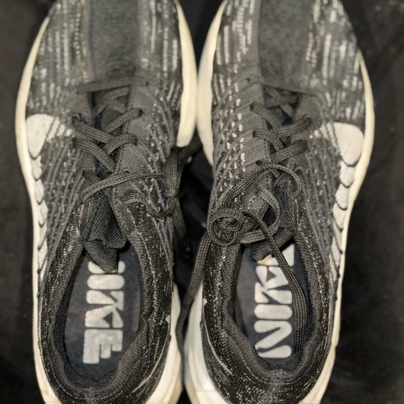 Nike Pegasus Turbo Next Nature Road Running Shoes BLACK/SAIL-OFF NOIR-SESAME - Picture 7 of 11